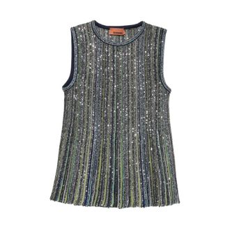 Missoni Dames, Tops, Groen, Maat: S Viscose