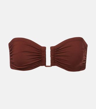 Eres Show bandeau bikini top