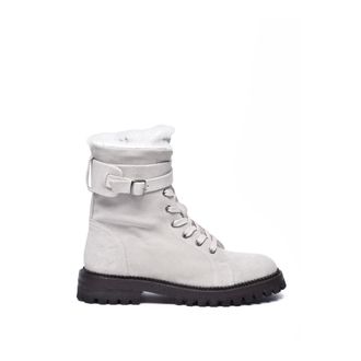 Eleventy Winter Boots, female, Beige, Size: 8 US boot