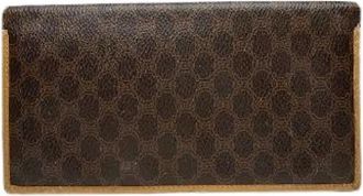 Celine Pre-owned Wallets, female, Brown, Size: ONE SIZE Pre-owned Vintage Leather Wallet