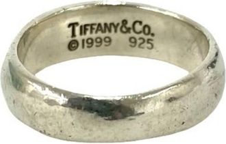 Tiffany & Co. Silver Silver 925 Band Ring (Pre-Owned)