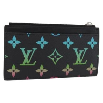 Louis Vuitton Pre-owned Wallets, female, Black, Size: ONE SIZE Pre-owned Card Case
