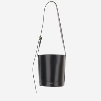 Jil Sander Beuteltasche aus Leder