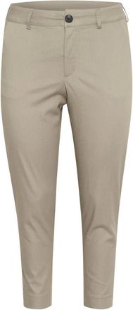 Kaffe Curve Donna, Pantaloni, Beige, 6Xl, new