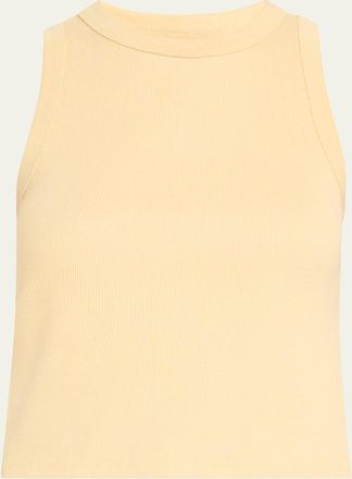 Veronica Beard Jordyn Cropped Tank Top