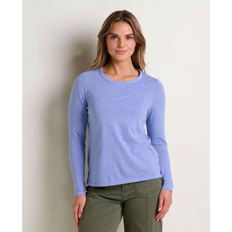 Toad & Co Womens Primo Long Sleeve Crew in Rain at Nordstrom, Size X-Large
