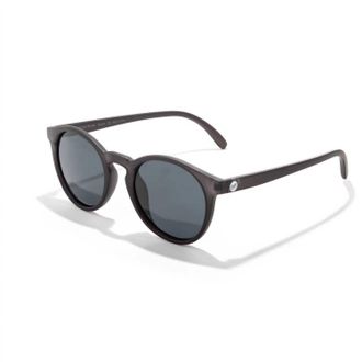Sunski Womens Dipsea Round Sunglasses In Black Slate