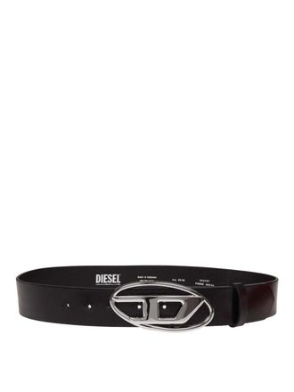 Diesel B-1Dr Belt In Black Leather