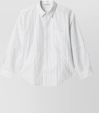 Acne Studios striped shirt long sleeves chest pocket