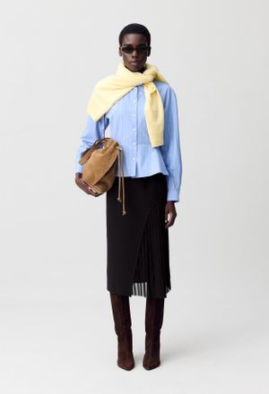 Claudie Pierlot Jupe midi plissée