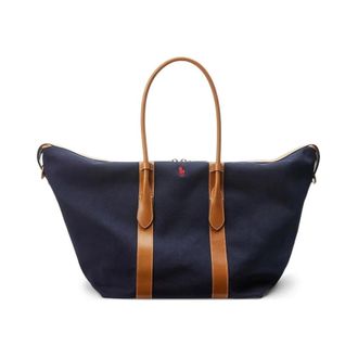 Polo Ralph Lauren Bolso Tote de Lona - Bags - Mujer - Azul - ONE SIZE
