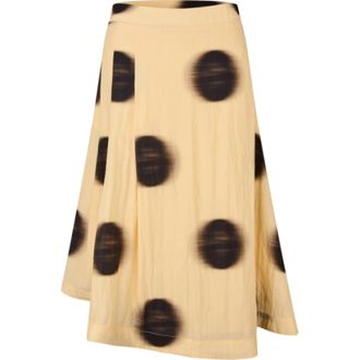 Stine Goya Dames, Rokken, Beige, Maat: XS Nylon