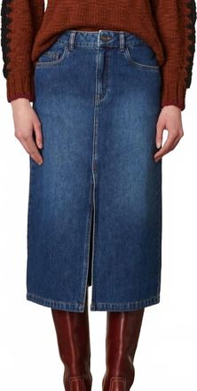 Vanessa Bruno Bastia Skirt In Royal