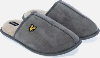 Lyle & Scott Lyle And Scott Mens Mens Tarquinn Slippers - Grey - Size: 8/5/5.5/6/7/6.5/7.5/4/2.5/4.5/3.5/3