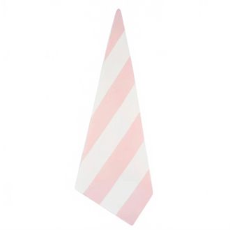 Summerill & Bishop Fine Irish Linen Tea Towel In Pink Stripe