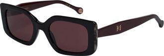 Carolina Herrera Rechthoekige Zonnebril - Dames - Zonnebrillen - Veelkleurig - ONE Size - Accessoires