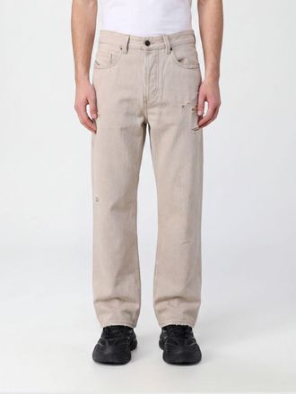 Diesel 2001 D-Macro Low-Rise Wide-Leg Jeans in Cotton Denim