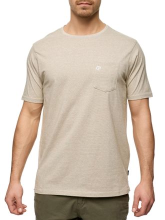 Indicode Rundhalsshirt INDICODE INStrible, Herren, Gr. XXL, gr&uuml;n (covert gr&uuml;n), Single Jersey, Obermaterial: 70% Baumwolle, 30% Polyester, unifarben, regular f