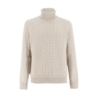 Fedeli Hombre, Jerseys, Beige, Talla: L