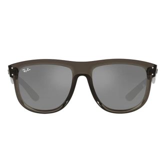 Ray-Ban Unisex Boyfriend Reverse Zonnebril - unisex - Zonnebrillen - Grijs - 56 MM - Accessoires