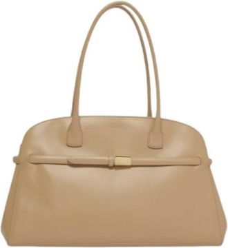 Orciani Aura Schoudertas - Dames - Shoppers - Bruin - ONE Size - Leer - Tassen