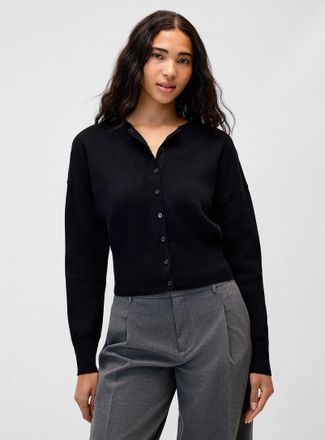 Twik Womens Fitted-waist Cardigan Sweater