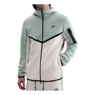 Nike Tech Fleece Windrunner Full-Zip Jacket Aisa Sizing Dusty Sage Light Orewood Brown HV0949-020