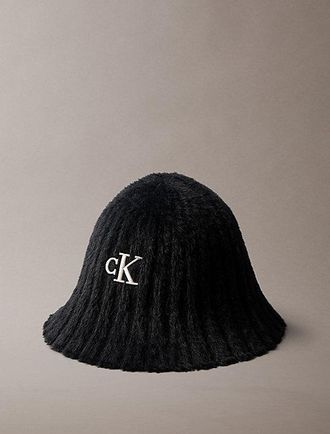 Calvin Klein Gorro De Pescador De Punto Suave