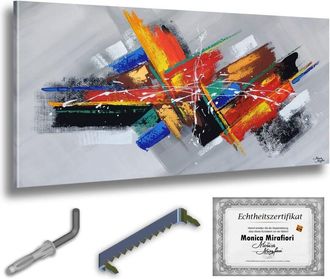 OEM Monica Mirafiori 100% Pintado A Mano Cuadro Escape 140x70cm Cuadro Pintado A Mano Pintura Acr&iacute;lica Cuadro Acr&iacute;lico De Gran Tama&ntilde;o Arte Moderno Cuadros