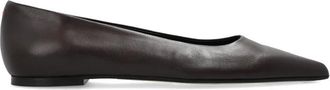 Aeyde Cassy Ballerina - Dames - Ballerinas - Bruin - 41 EU - Leer - Schoenen