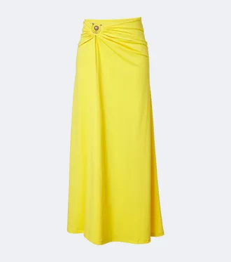 CHRISTOPHER ESBER Orbit gathered maxi skirt