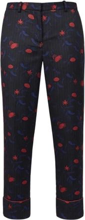 Pinko Draft 1 Broeken - Dames - Vrijetijds broeken - Veelkleurig - XS - Polyester - Broeken