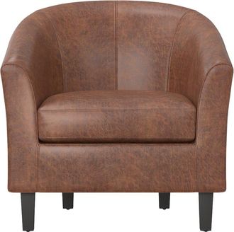 Simpli Home Austin 30In Contemporary Tub Chair