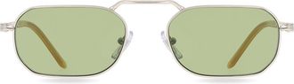 Persol PO1020S 518/4E Mens Sunglasses Silver Size 57