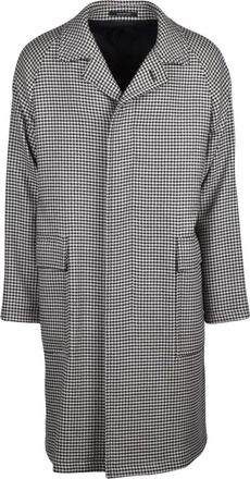 Tagliatore Cappotto - Heren - Mantel - Veelkleurig - L - Wol - Jassen