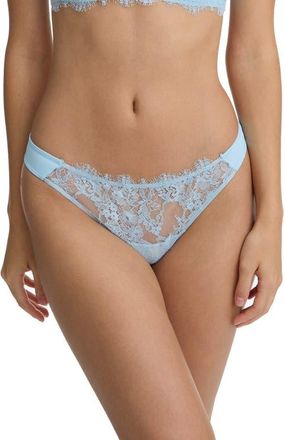 Skarlett Blue Entice Thong in Saltwater/Cashmere at Nordstrom, Size X-Large