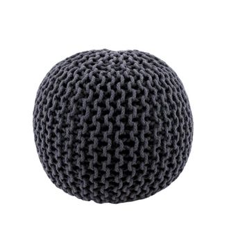 Ornami Puf redondo tejido 40x30cm