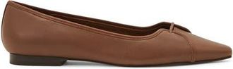 Reiss Evelyn Ballet Flat in Tan at Nordstrom, Size 10.5Us