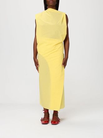 Jacquemus Abito Midi The Drap Asimmetrico