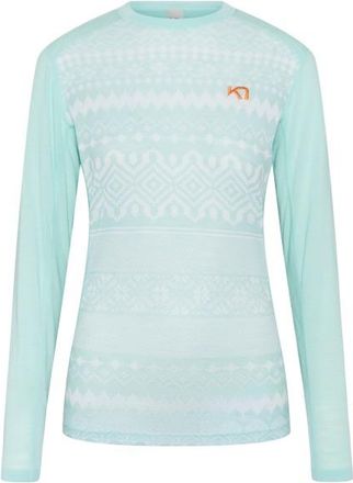 Kari Traa Live Long Sleeve Merinounterwäsche für Damen | grau