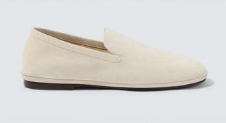 Christophe Lemaire Outdoor suede slip-on shoes