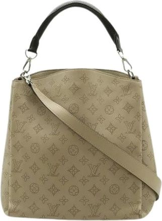 Louis Vuitton Pre-owned Handbags, female, Beige, Size: ONE SIZE Pre-owned Mahina Babylon PM 2way shoulder bag