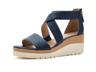 Naturalizer Goodtimes Womens Sandals Insignia Blue : 7.5 M (B), Synthetic