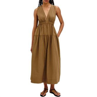 Rails Genevieve Dress In Sepia