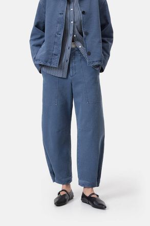 Closed Rhannon Barrel Pants In Eclipse Blue