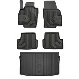 OEM Set 77 Alfombrillas Y Moqueta Vw Polo 6 Hatchback Desde 2017