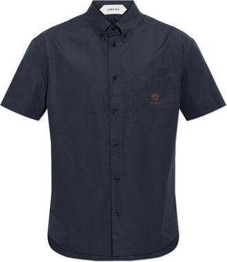 Versace Hombre, Camisas, Azul, Talla: M