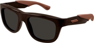 Bottega Veneta Mens Black Square Sunglasses BV1233S 003