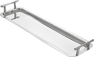 Godinger Large Droplet Steel Tray