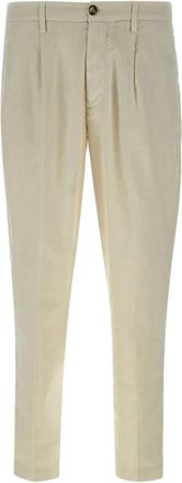 Re-hash Marc-El trousers - men - Linen/Flax/Cotton/Spandex/Elastane - 30 - Neutrals
